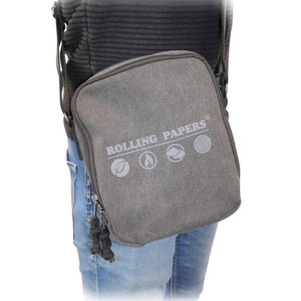 Raw Rolling Papers - Shoulder Bag Grey