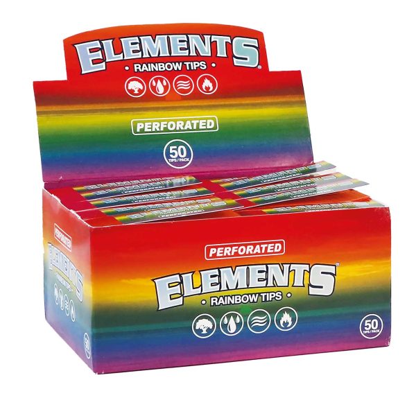 Elements Rainbow Tips - Perforated