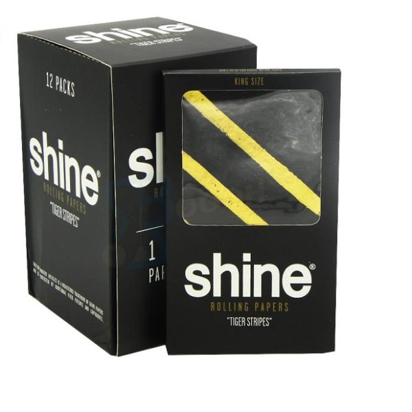 Shine Gold Paper 24K King Size - Tiger Stripes