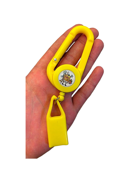 Lighter Leash Moschettone - Accendino al Guinzaglio - Spongebob - Porta accendino Spongebong