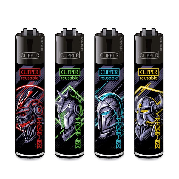 Clipper Large - Cyborg Warriors