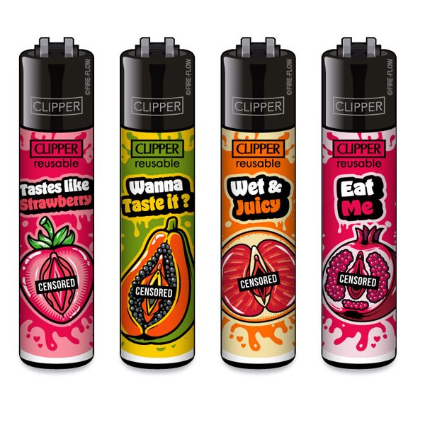 Clipper Large - Eat Your Fruits