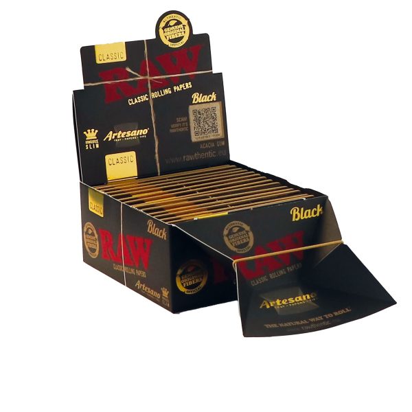 Raw Artesano Black - King Size