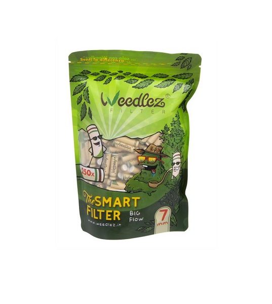 Weedlez - Filtri ai carboni attivi 7mm - Pack 250