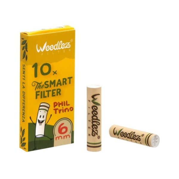 Weedlez - Filtri ai carboni attivi 6mm - 10 Pz