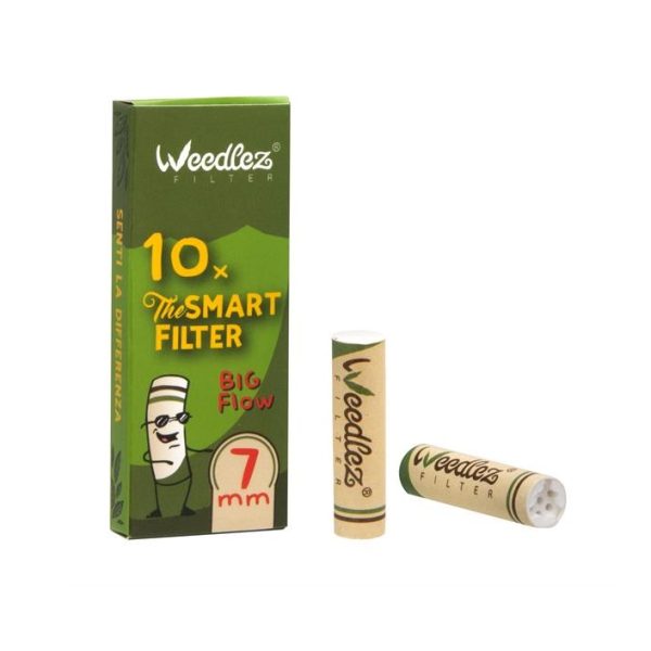 Weedlez - Filtri ai carboni attivi 7mm - 10 Pz