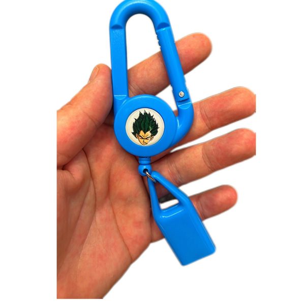 Vegeta il Principe delle Cannnette - Lighter Leash Moschettone - Accendino al Guinzaglio