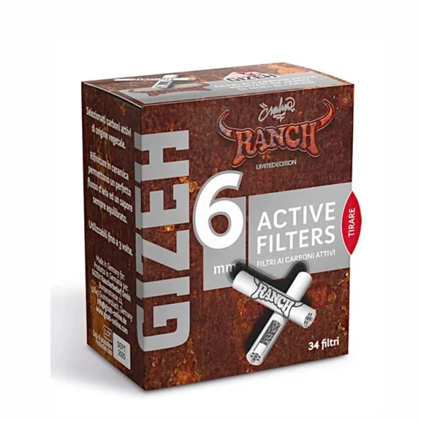 Gizeh - Filtri al Carbone Attivo - Salmo Ranch