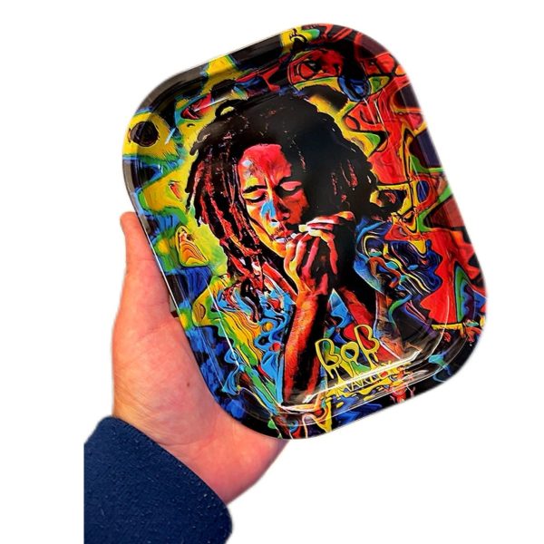 Rolling Tray - Vassoio in Metallo - Bob Marley