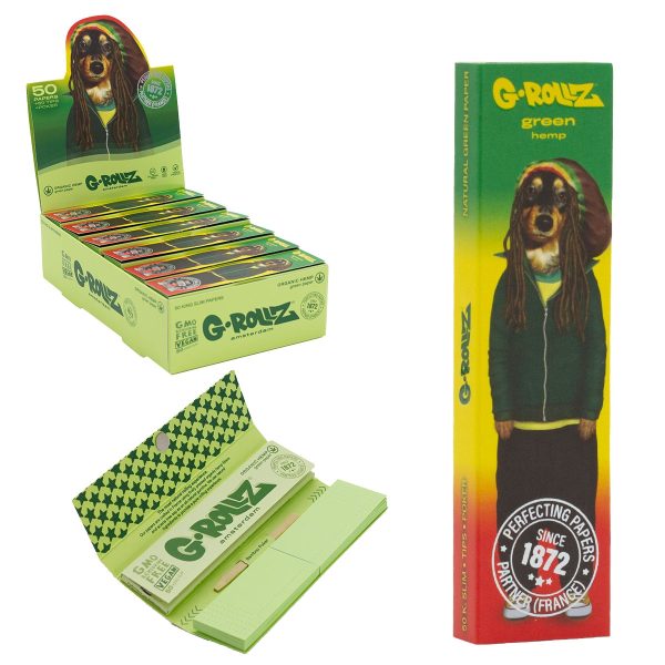 G-Rollz - KKS Cartine e Filtri Organic Hemp - Bob Marley