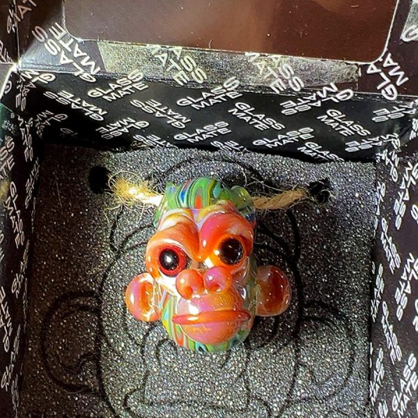 GlassMate - Collana Pending - Monkey #Rasta