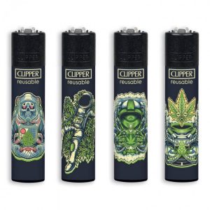 Clipper Large - 420 Cosmic Weed