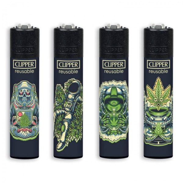Clipper Large - 420 Cosmic Weed