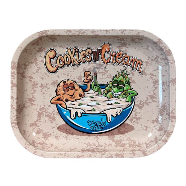Best Buds- Rolling Tray - Cookies and Cream - Small