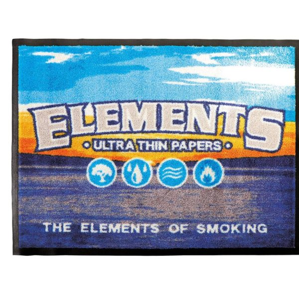Elements Blue Door Mat - Small - Tappetino