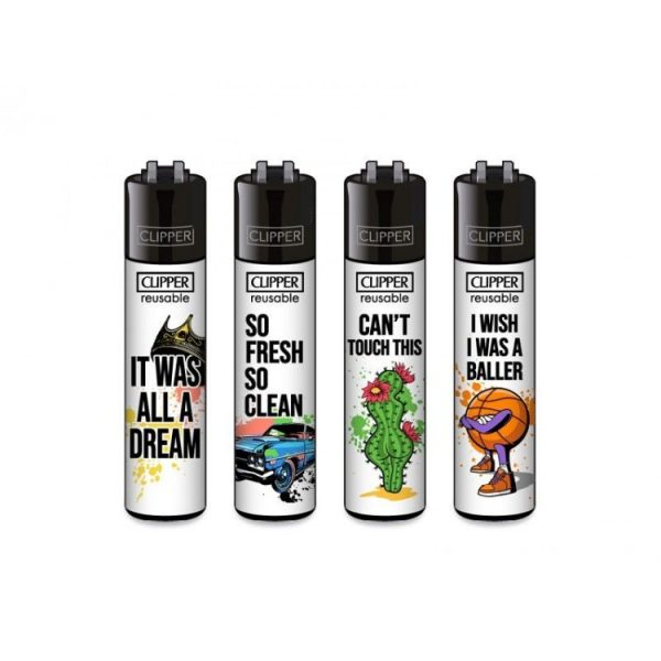Clipper Large - Hip Hop slogan 2
