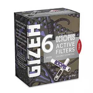 Gizeh - Filtri al Carbone Attivo 6mm - Octopus