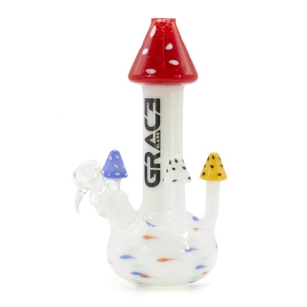 Grace Glass Bong - Multi-Mushroom