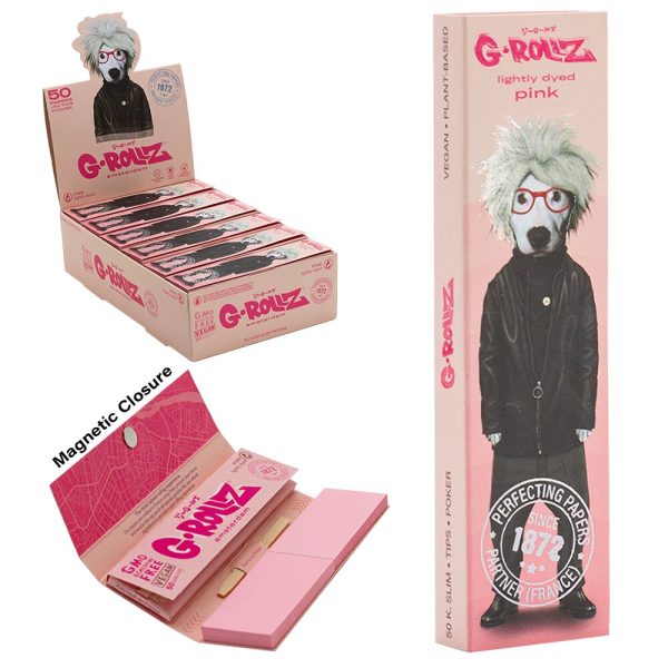G-Rollz - KKS Cartine e Filtri Pink - Andy Warhol