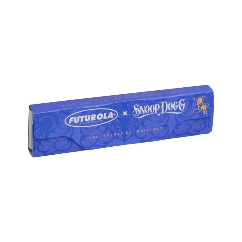 Snoop Dogg x Futurola - Cartine Lunghe King Size Slim con Filtri - Blue - immagine 3