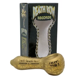 Snoop Dogg - Death Row Records – Pipa con frizione sabbiata – Gold