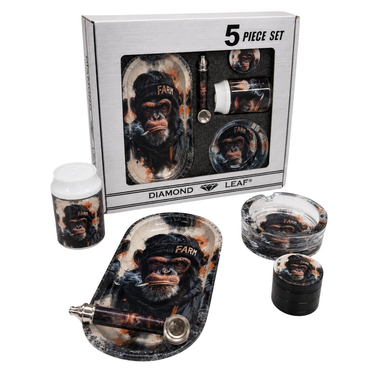 Diamond Leaf - Monkey Farm - Limited Edition Set Kit - Cofanetto