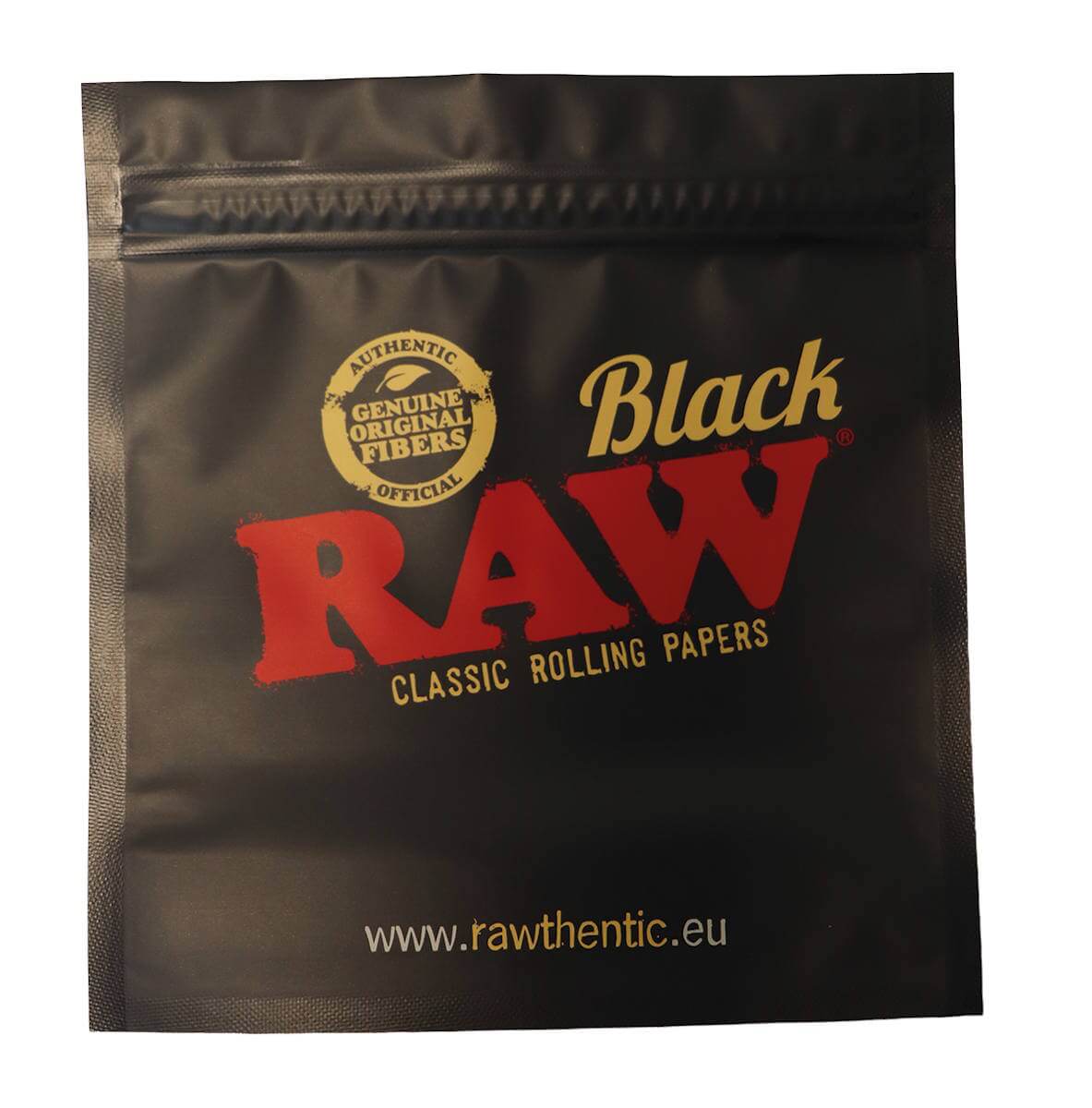 Raw Black - Smell Proof Zip Bag - Large - immagine 2