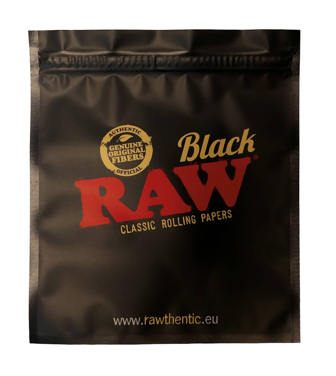 Raw Black - Smell Proof Zip Bag - XL