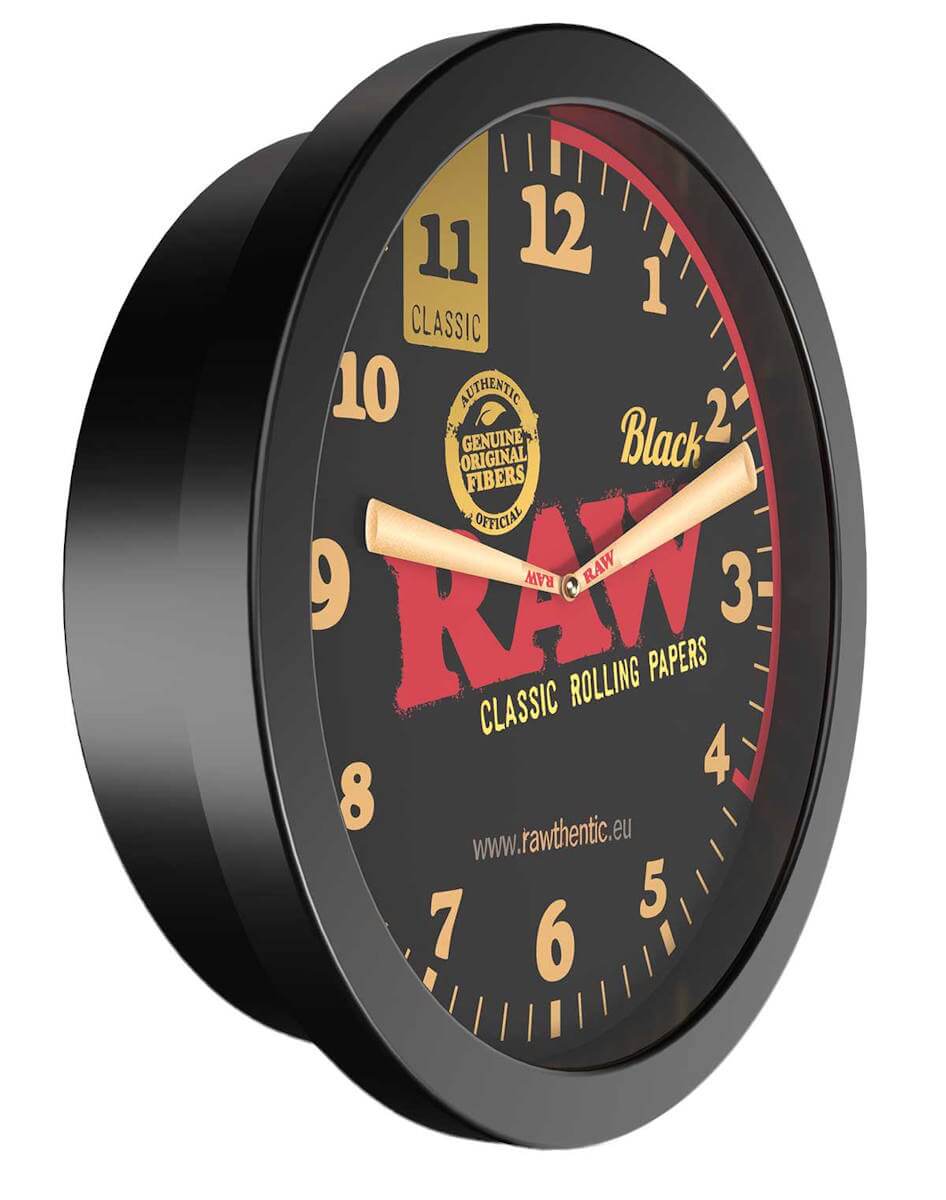 Raw Black - Stash Wall Clock - immagine 3