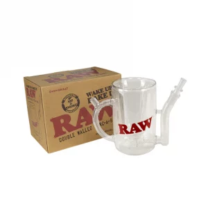 Raw - Glass Wake Up Mug V2