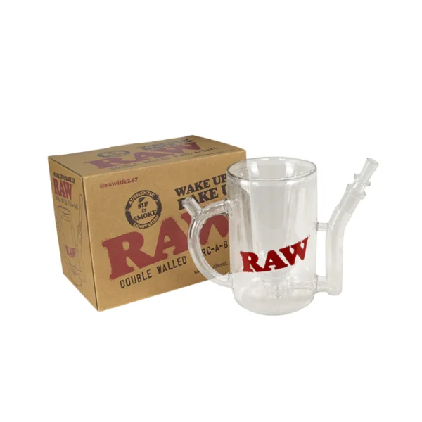 Raw - Glass Wake Up Mug V2