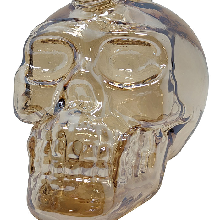 Snoop Dogg - Death Row Records – Glass Skull Water Pipe – Gold - immagine 4
