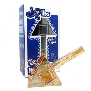 Snoop Dogg - Dogg Ibs - Pipa Bubbler Triplo Prisma – Gold