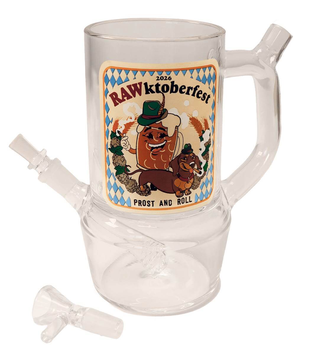 Raw - Glass RAWktoberfest 2026 - 2in1 Mug & Bong - Limited Edition - immagine 3