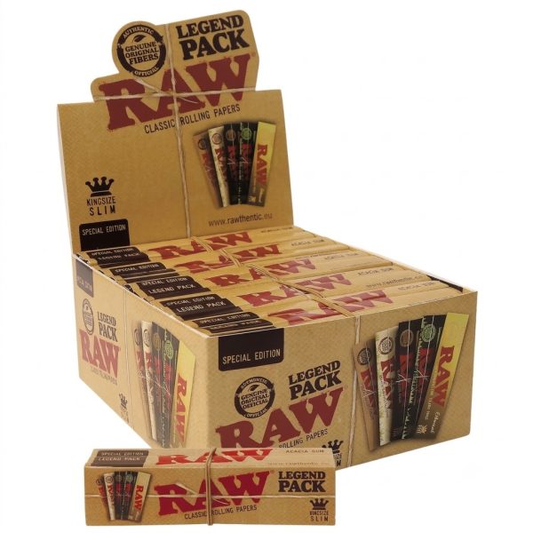 Raw Legend Pack - King Size Slim – Special Edition (5 in 1 Pack)