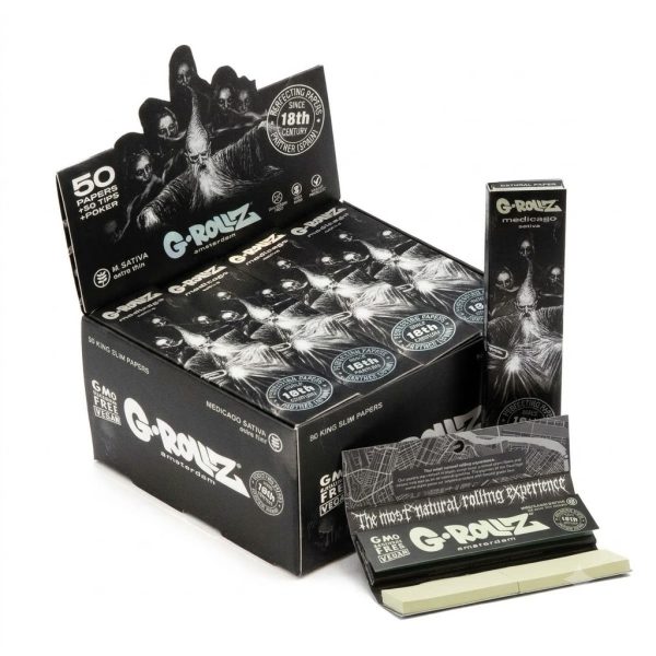 G-Rollz - Kit KKS Cartine e Filtri - Medicago Sativa Papers - Wizard