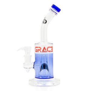 Grace Glass - Shark Attack Bong (Ocean Blue)