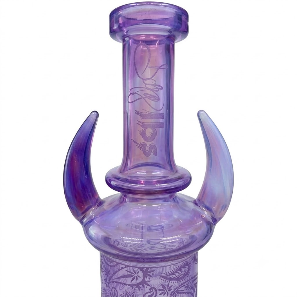 Snoop Dogg - Dogg Ibs - 12″ Westside Rider Water Pipe – Purple - immagine 5