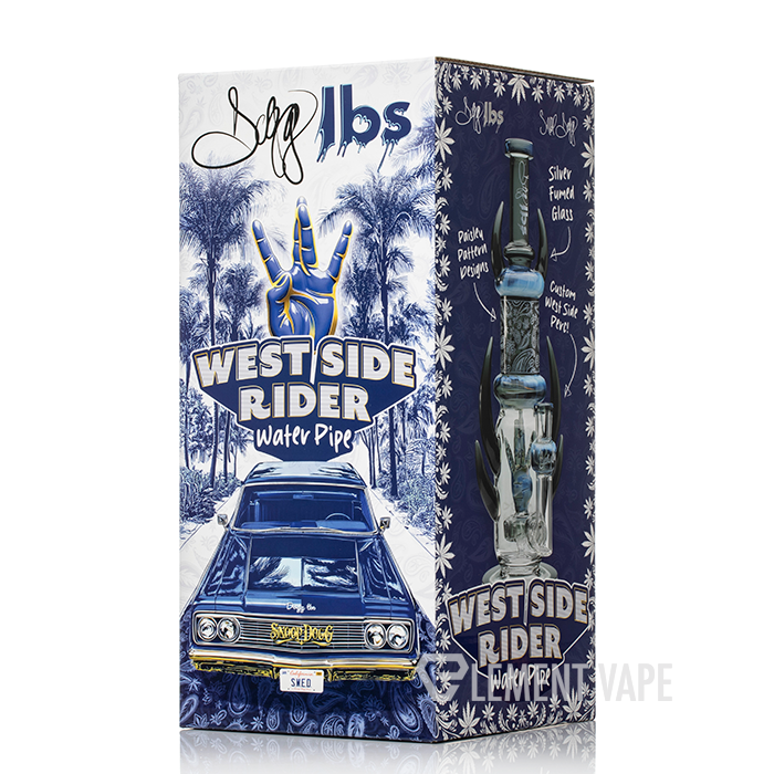 Snoop Dogg - Dogg Ibs - 12″ Westside Rider Water Pipe – Purple - immagine 6